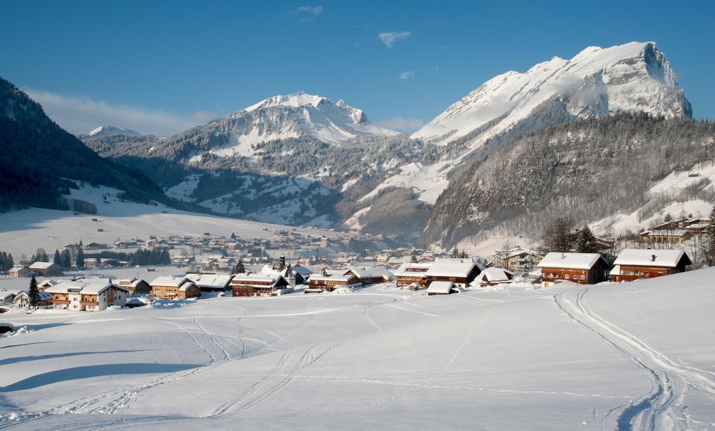 Haus Alpina Otel Au (Vorarlberg) Dış mekan fotoğraf